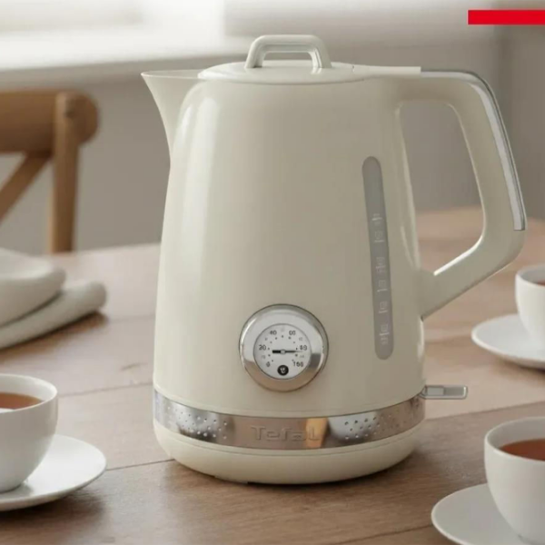 Электрочайник Tefal KO355AE0 Белый 2400 Вт, 1.7л, Внутреннее покрытие: Нержавеющая сталь photo 5