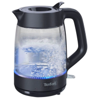Электрочайник Tefal KO2G08E0 Тёмно синий 2000 Вт, 1.7л, Внутреннее покрытие: Стекло