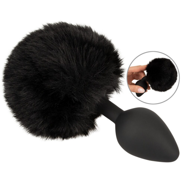 Анальная игрушка You2Toys Fluffy Tail Size M Черный  photo 2