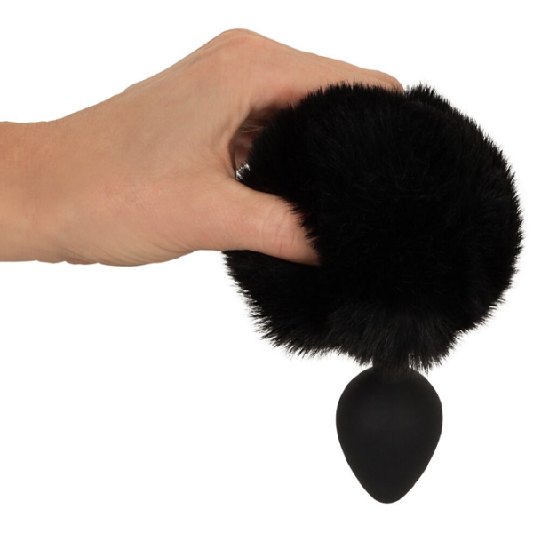 Анальная игрушка You2Toys Fluffy Tail Size M Черный  photo 8