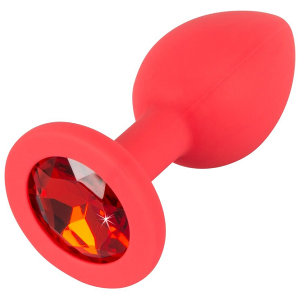 Jucărie anală You2Toys Colorful Joy Jewel Red Plug Small Red  photo 3