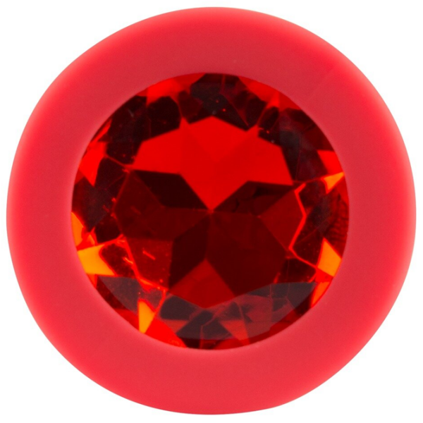 Jucărie anală You2Toys Colorful Joy Jewel Red Plug Small Red  photo 4