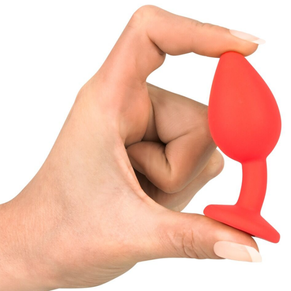 Jucărie anală You2Toys Colorful Joy Jewel Red Plug Small Red  photo 5
