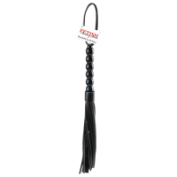 Плётка Bad Kitty Series Beaded Cat-o-Nine Tails Черный 