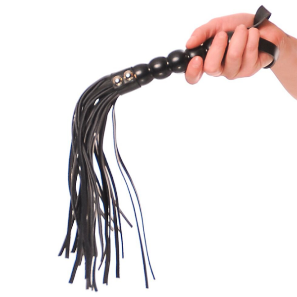 Плётка Bad Kitty Series Beaded Cat-o-Nine Tails Черный  photo 2