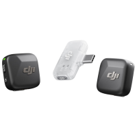 Microfon DJI Mic Mini (2TX + 1 Mobile RX) Black 