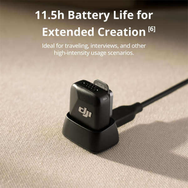 Microfon DJI Mic Mini (2TX + 1 Mobile RX) Black  photo 5