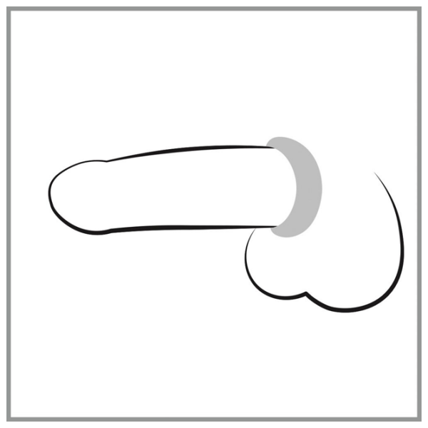 Эрекционные кольца You2Toys Stretchy Cock Ring Прозрачный  photo 4
