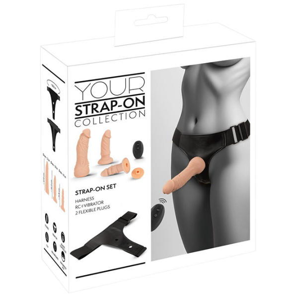 Страпон You2Toys Strap-on Set Бежевый  photo 1