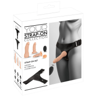 Страпон You2Toys Strap-on Set Бежевый