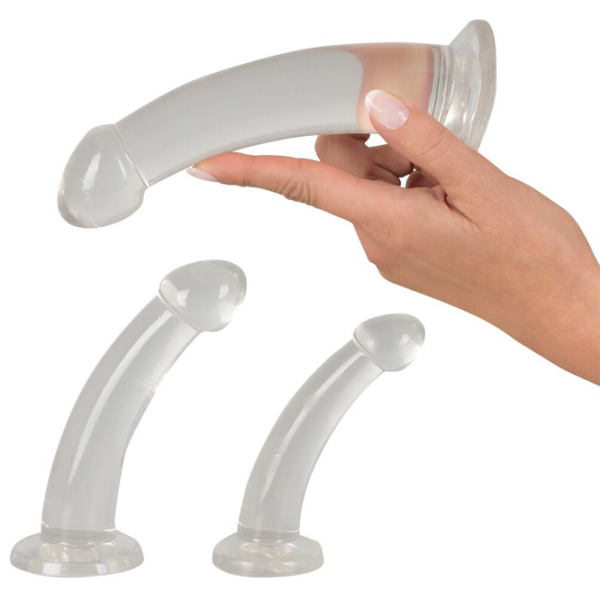 Анальная игрушка You2Toys Crystal Anal Training Set Прозрачный  photo 4