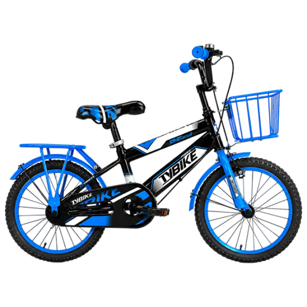 Bicicletă TyBike BK-06 20" Blue Black Aliaj de magneziu / Pentru copii photo 1