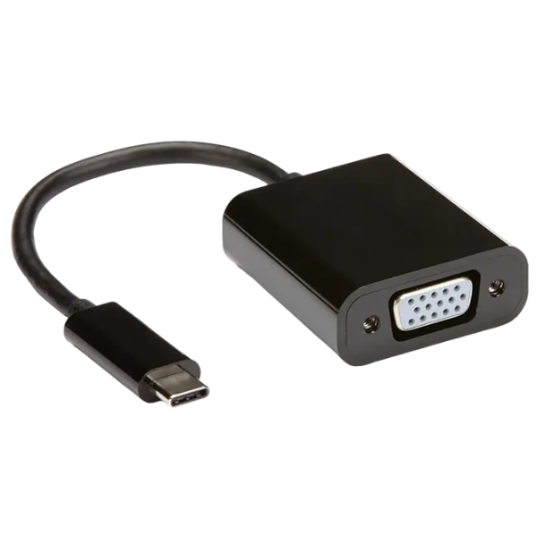 Adaptor APC USB TYPE C to VGA Female Black USB Type-C photo 2