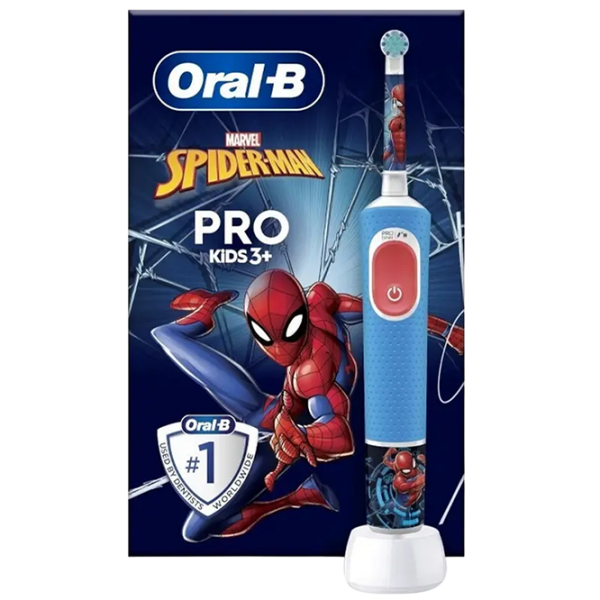 Зубная электрощетка Braun Kids Vitality D103 Spiderman PRO Синий  photo 1