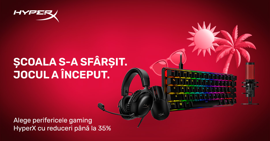 Ia-ți accesorii gaming dorite cu până la 35% reduceri