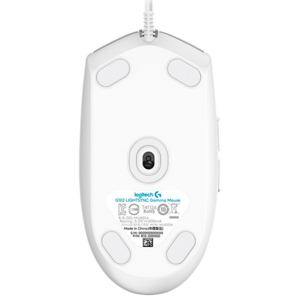 Мышь Logitech G102 Lightsync Белый Проводная / 8000 dpi photo 4