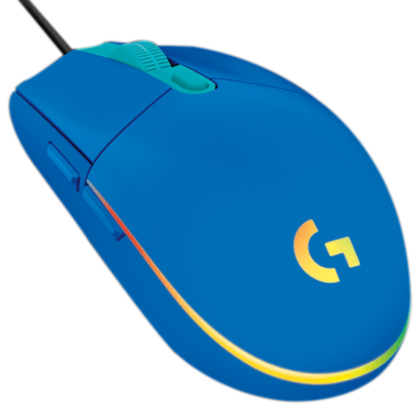 Мышь Logitech G102 Lightsync Синий Проводная / 8000 dpi photo 3