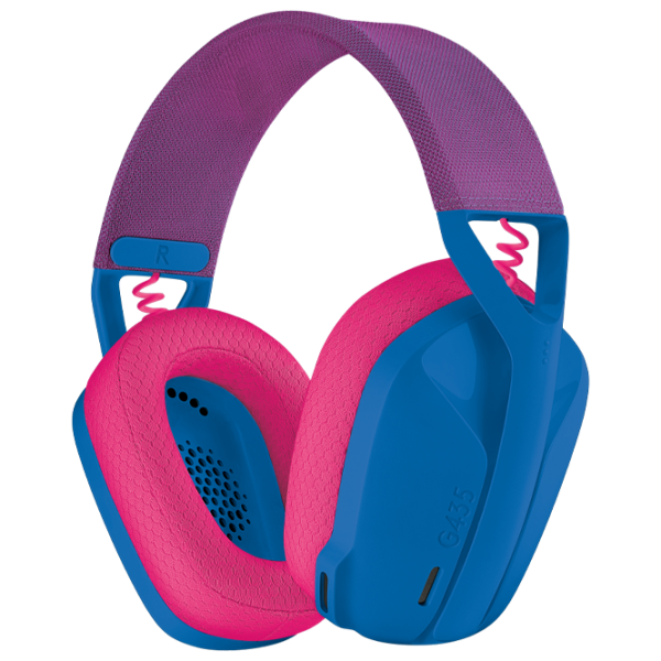 Наушники Logitech G435 Синий Беспроводные / Игровой / Полноразмерные photo 5