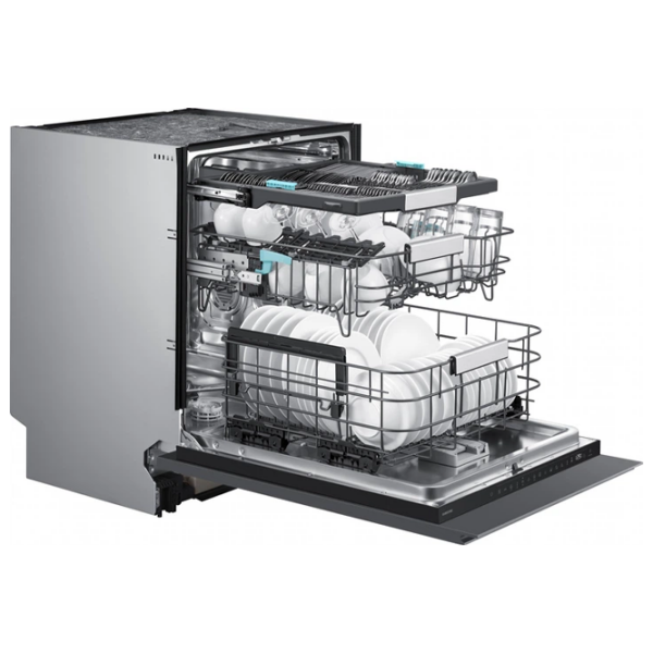 Посудомоечная машина Samsung DW80H77JAI0U1 Нержавеющая сталь 14 комплектов, A photo 6