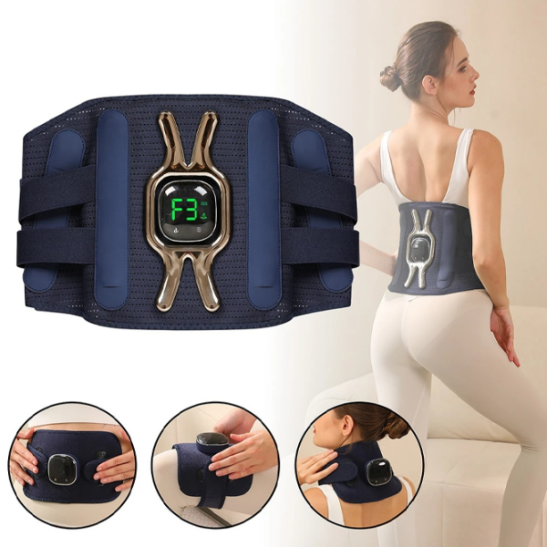 Aparat de masaj Insportline Soncharge Blue  photo 5