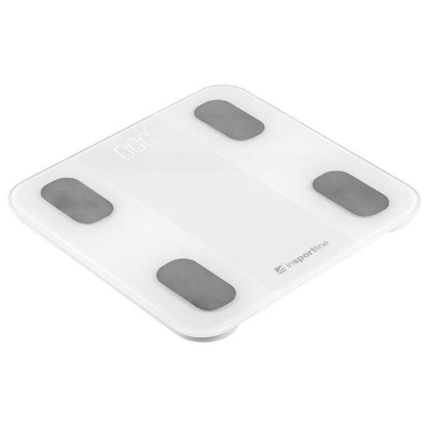 Cântar de podea Insportline Syncale 20 White 180 kg / White photo 2
