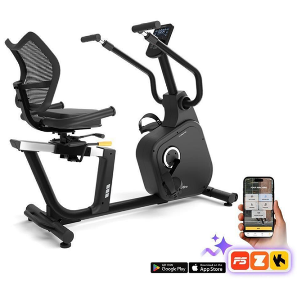 Bicicletă fitness Insportline ZenSeat 100 Black , 120 kg photo 13