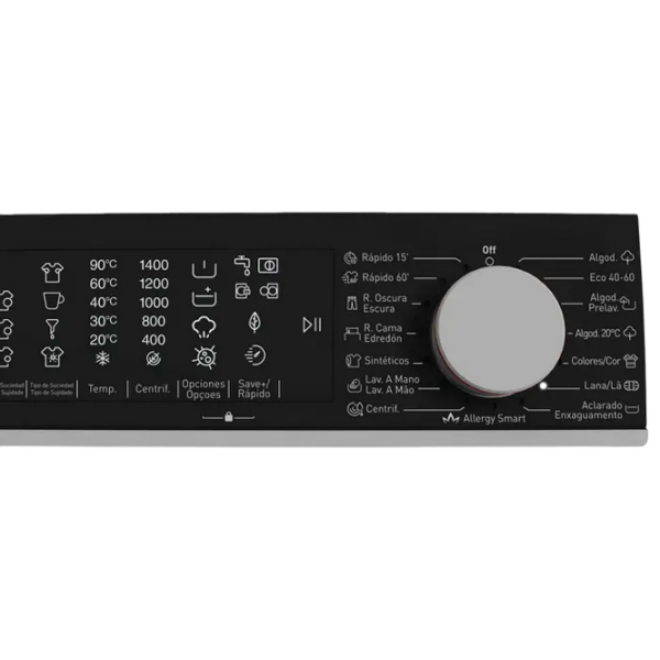 Стиральная машина SHARP ES-NFL814CWNA-EE Белый 8 кг, 1400 об/мин, A photo 4