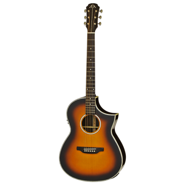 Chitară electro-acustică Aria MSG-02CE Brown Sunburst Dreadnought, 4/4 photo 1