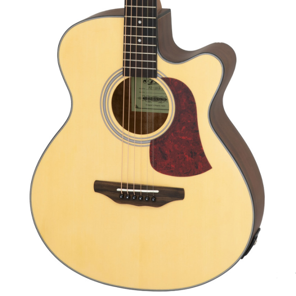 Chitară electro-acustică Aria AF-10CE Matte Natural Folk, 4/4 photo 2