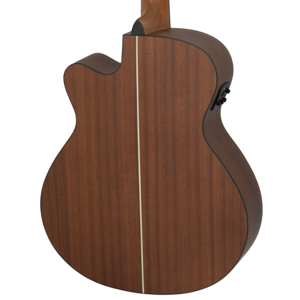 Chitară electro-acustică Aria AF-10CE Matte Tobacco Sunburst Folk, 4/4 photo 4
