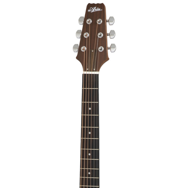 Chitară electro-acustică Aria AF-10CE Matte Tobacco Sunburst Folk, 4/4 photo 5