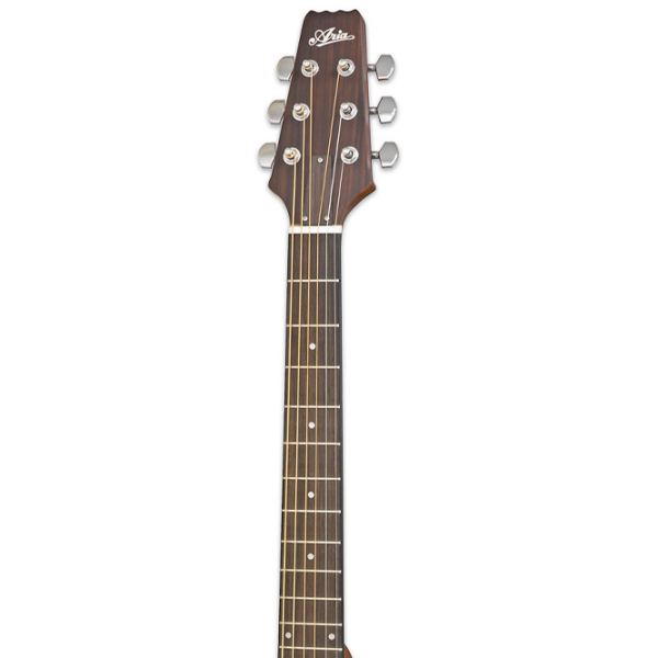 Chitară acustică Aria AF-10 Matte Tobacco Sunburst Jumbo, 4/4 photo 5