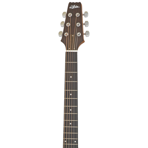 Chitară acustică Aria AD-10 Matte Tobacco Sunburst Dreadnought, 4/4 photo 3