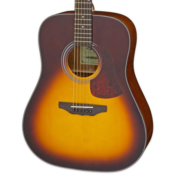 Chitară acustică Aria AD-10 Tobacco Brown Sunburst Dreadnought, 4/4 photo 2