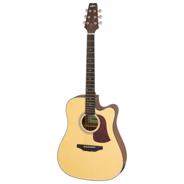 Chitară electro-acustică Aria AD-10CE Matte Natural Dreadnought, 4/4 photo 1