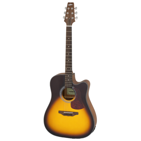 Электроакустическая гитара Aria AD-10CE Матовый табачный Sunburst Dreadnought, 4/4 photo 1