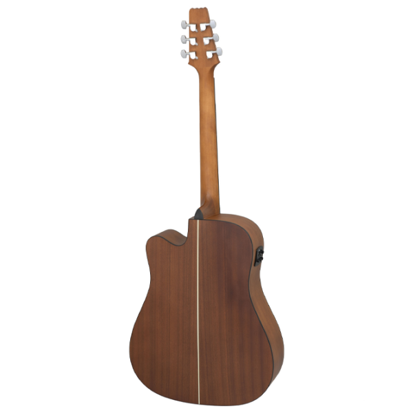 Электроакустическая гитара Aria AD-10CE Матовый табачный Sunburst Dreadnought, 4/4 photo 5