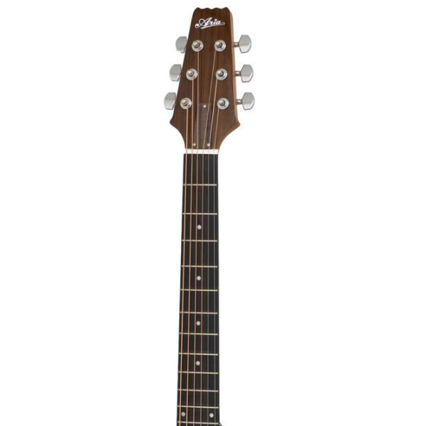 Chitară electro-acustică Aria AD-10CE Tobacco Brown Sunburst Dreadnought, 4/4 photo 3