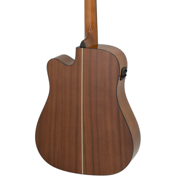 Chitară electro-acustică Aria AD-10CE Tobacco Brown Sunburst Dreadnought, 4/4 photo 5