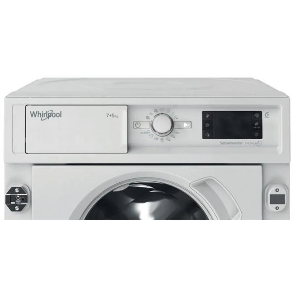 Mașină de spălat cu uscător Whirlpool BI WDWG 751482 EU N White 7 kg, 1400 rpm, D photo 8