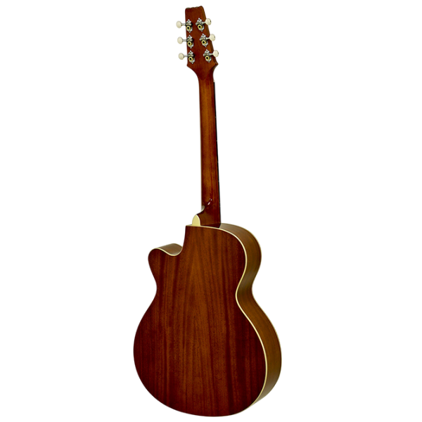 Chitară electro-acustică Aria FET-R1 Aquamarine blue Jumbo, 4/4 photo 4