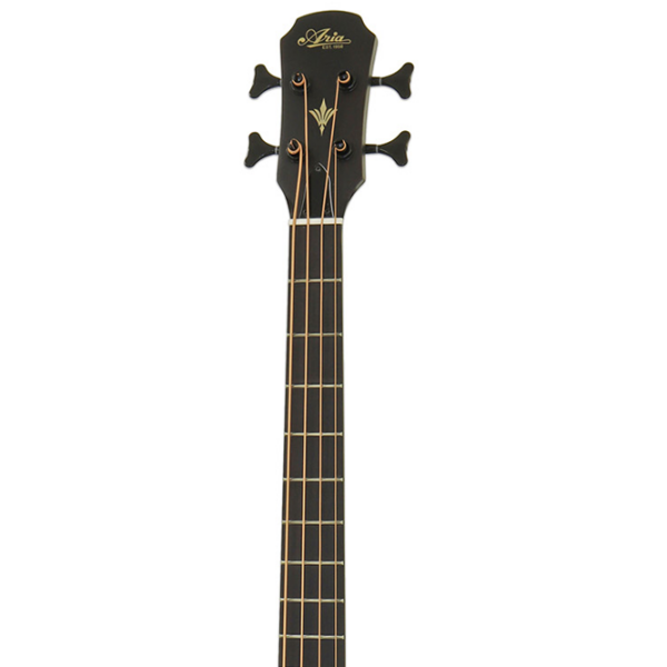 Chitară bas electroacustică Aria FEB-F2M STBK Black Jumbo, 4/4 photo 3