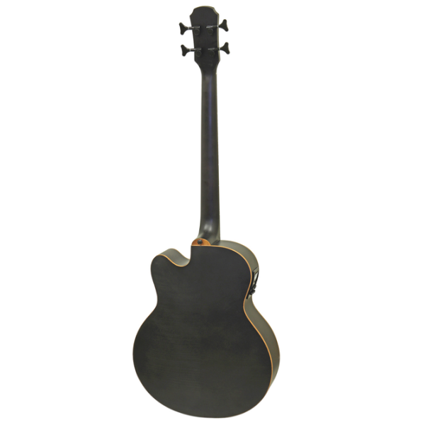 Chitară bas electroacustică Aria FEB-F2M STBK Black Jumbo, 4/4 photo 5