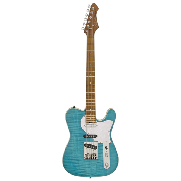 Chitară electrică ARIA Pro II 615-MK2 Right
Transparent Aqua Blue , 4/4 photo 1