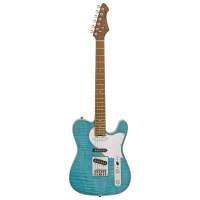 Chitară electrică ARIA Pro II 615-MK2 Right
Transparent Aqua Blue , 4/4
