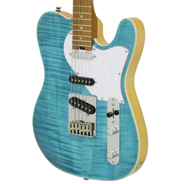 Chitară electrică ARIA Pro II 615-MK2 Right
Transparent Aqua Blue , 4/4 photo 3