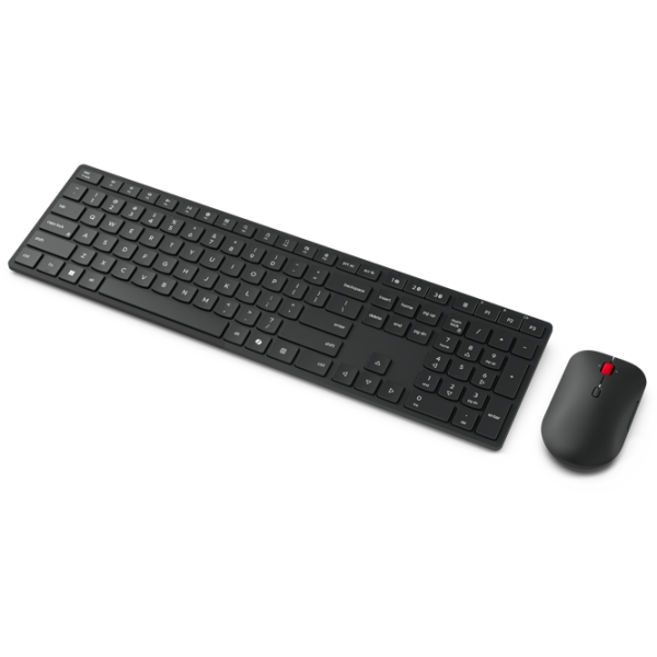 Клавиатура и Мышь Lenovo Pro 6000 Черный Для дома и офиса, Беспроводные photo 3