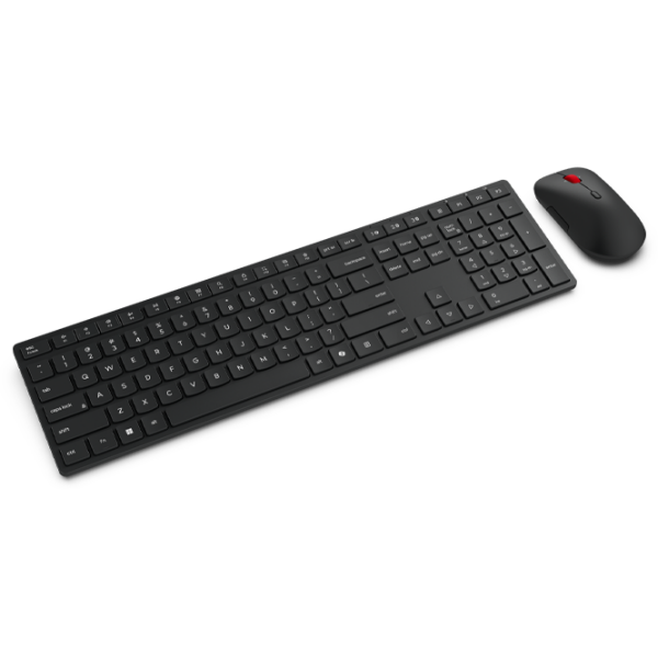 Клавиатура и Мышь Lenovo Pro 6000 Черный Для дома и офиса, Беспроводные photo 4