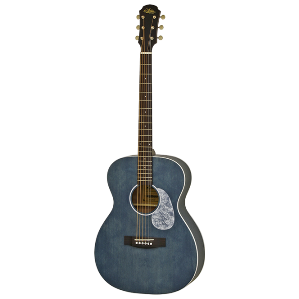 Chitară acustică Aria 101UP Urban Player STBL Blue Jumbo, 4/4 photo 1