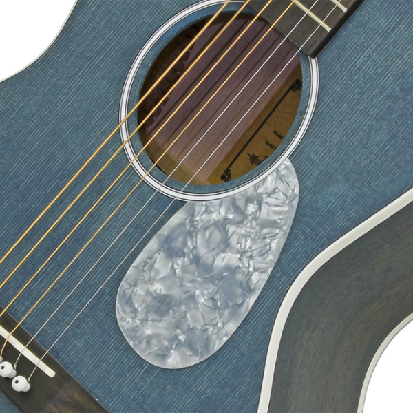 Chitară acustică Aria 101UP Urban Player STBL Blue Jumbo, 4/4 photo 3